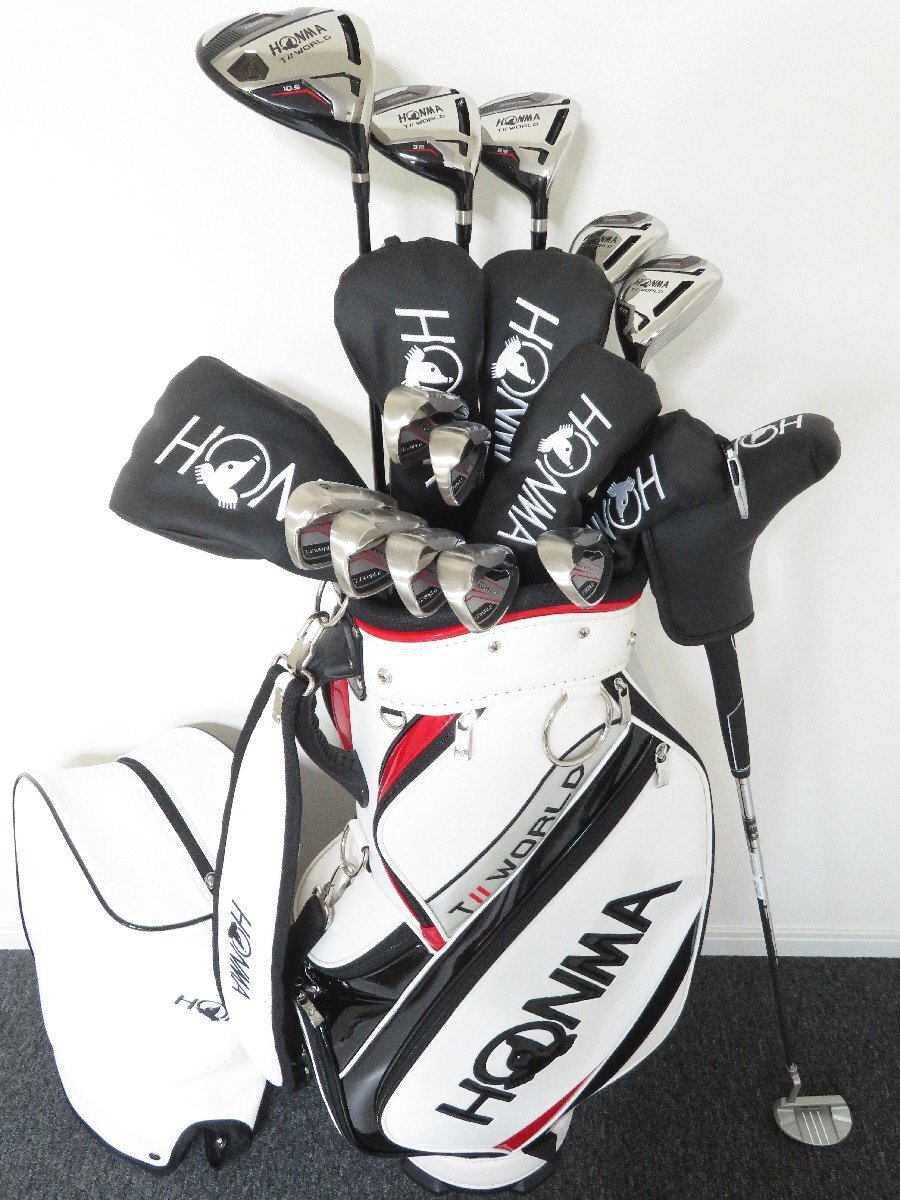 Yahoo!オークション -「キャディバッグ ホンマ ツアーワールド」の落札