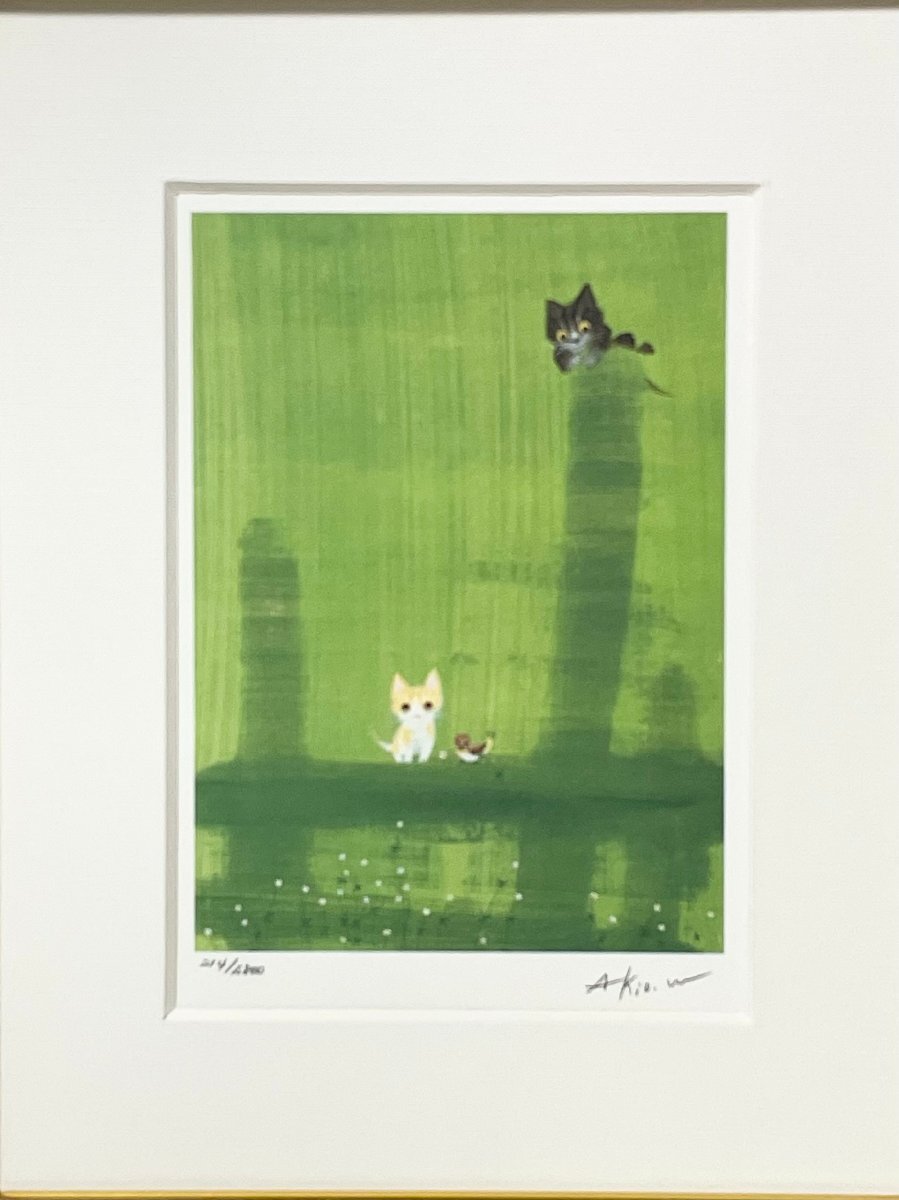 Yahoo!オークション -「渡辺あきお 猫」(美術品) の落札相場・落札価格
