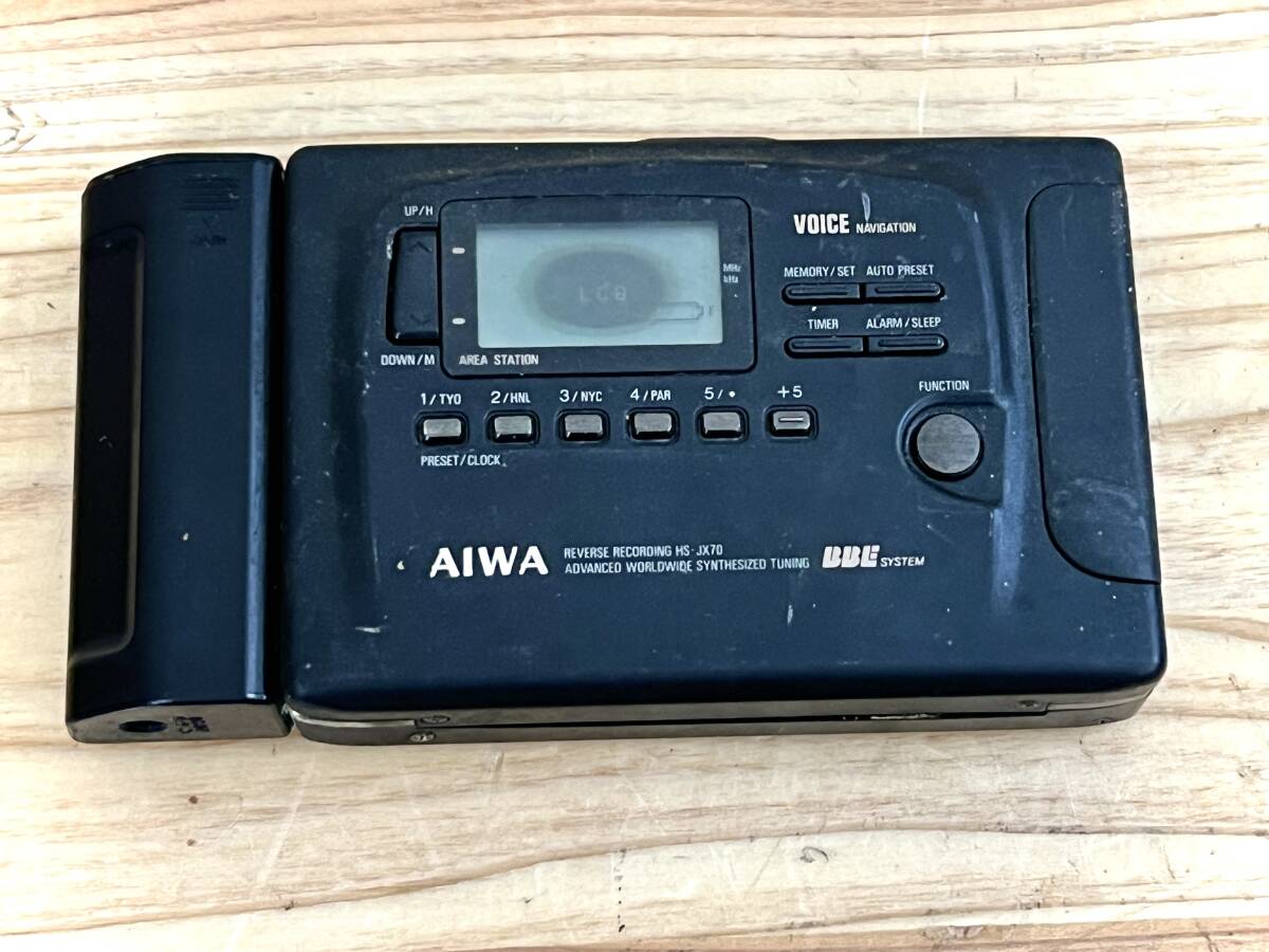 Yahoo!オークション -「aiwa hs jx」(カセットプレーヤー) (ポータブル
