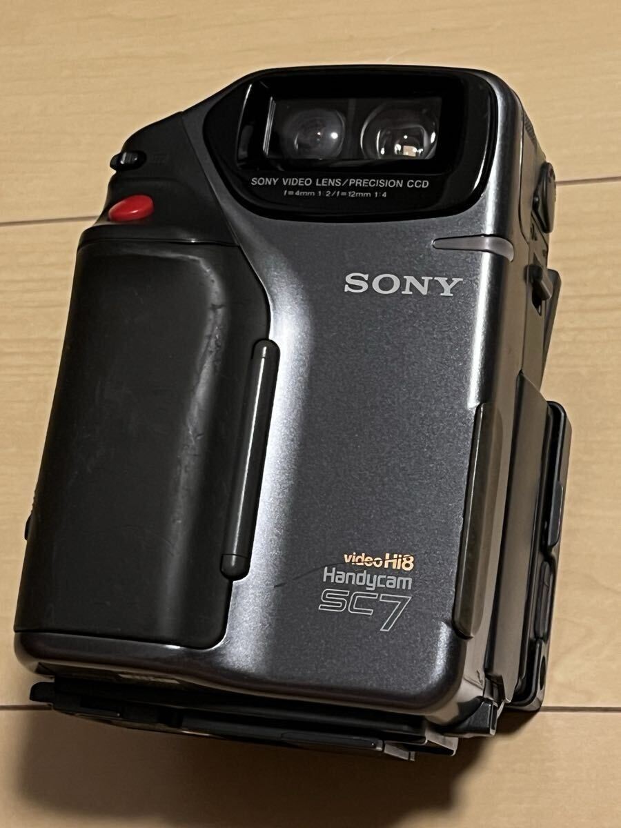 超激レア SONY CCD-SC7 液晶 ハンディカム ビデオカメラ 状態良好 超激