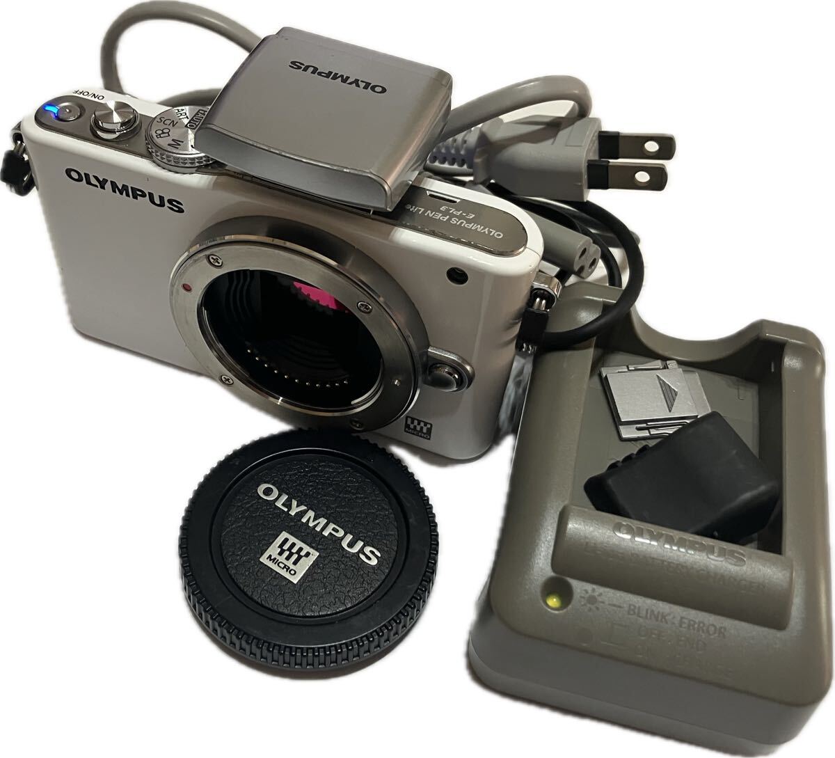 オリンパス OLYMPUS PEN Lite E-PL3 ボディ オークション比較 - 価格.com