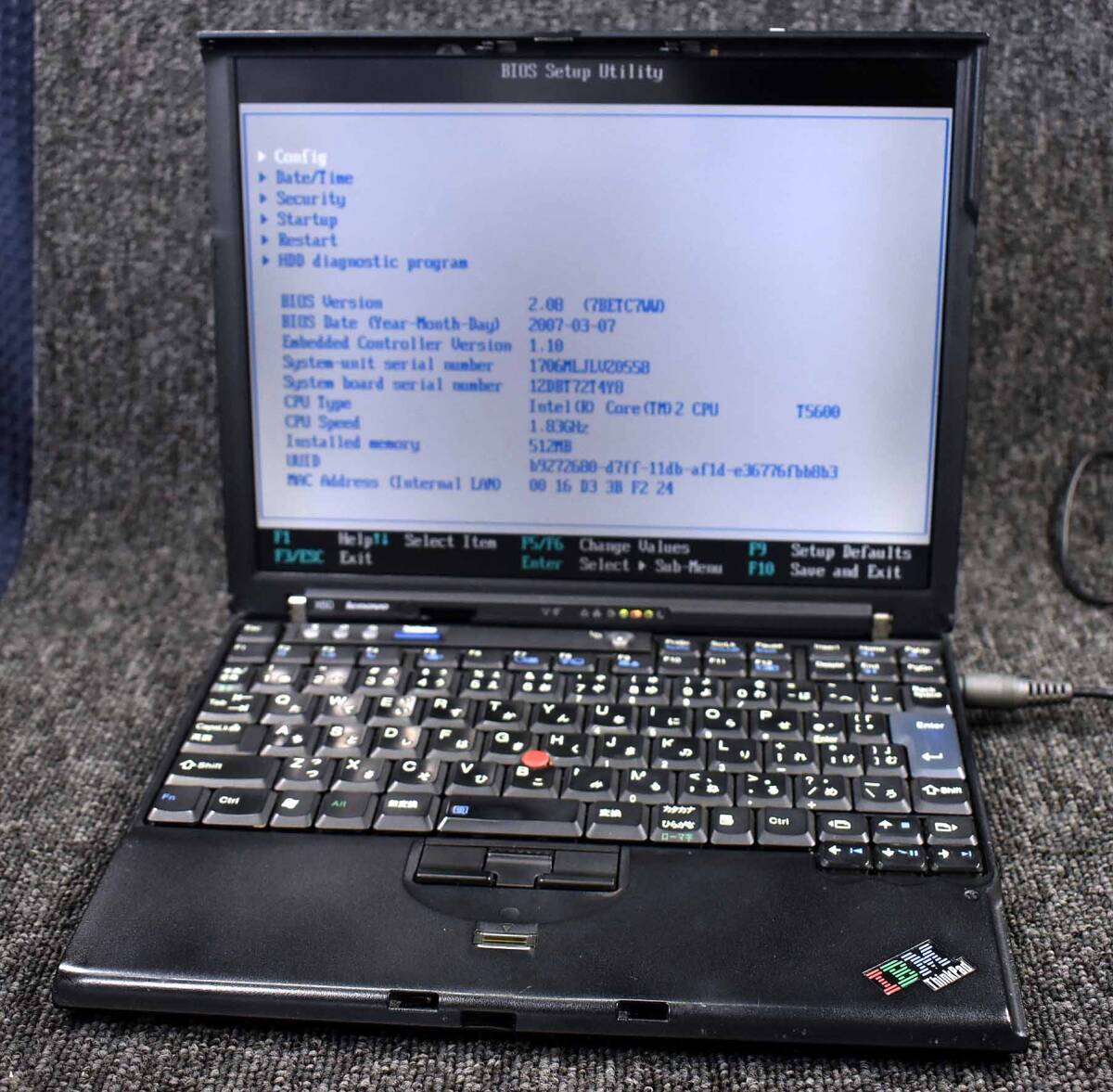 Yahoo!オークション -「thinkpad x60」(パソコン) の落札相場・落札価格