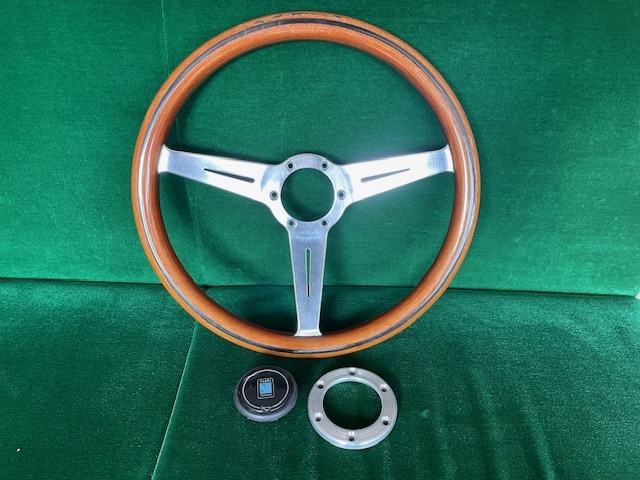 美品】NARDI ナルディ クラシック ウッド ステアリング 【当時物