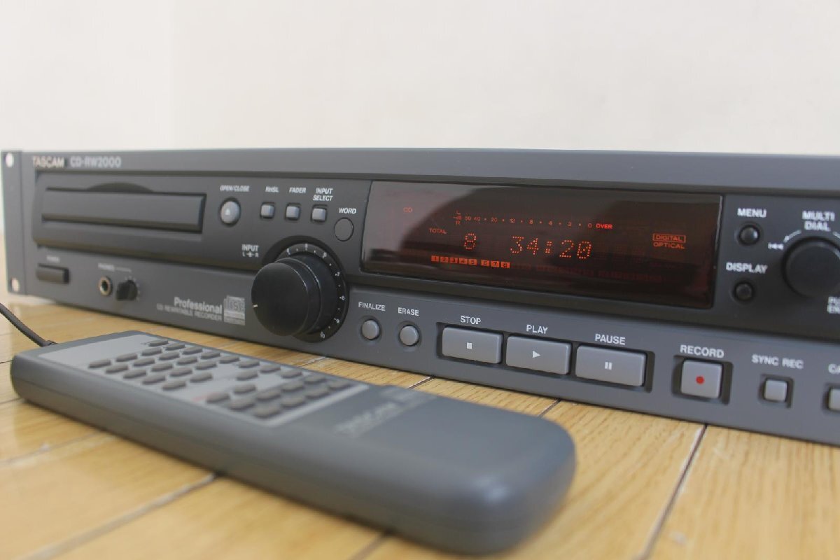 Yahoo!オークション -「tascam cd-rw2000」(CDデッキ) (オーディオ機器