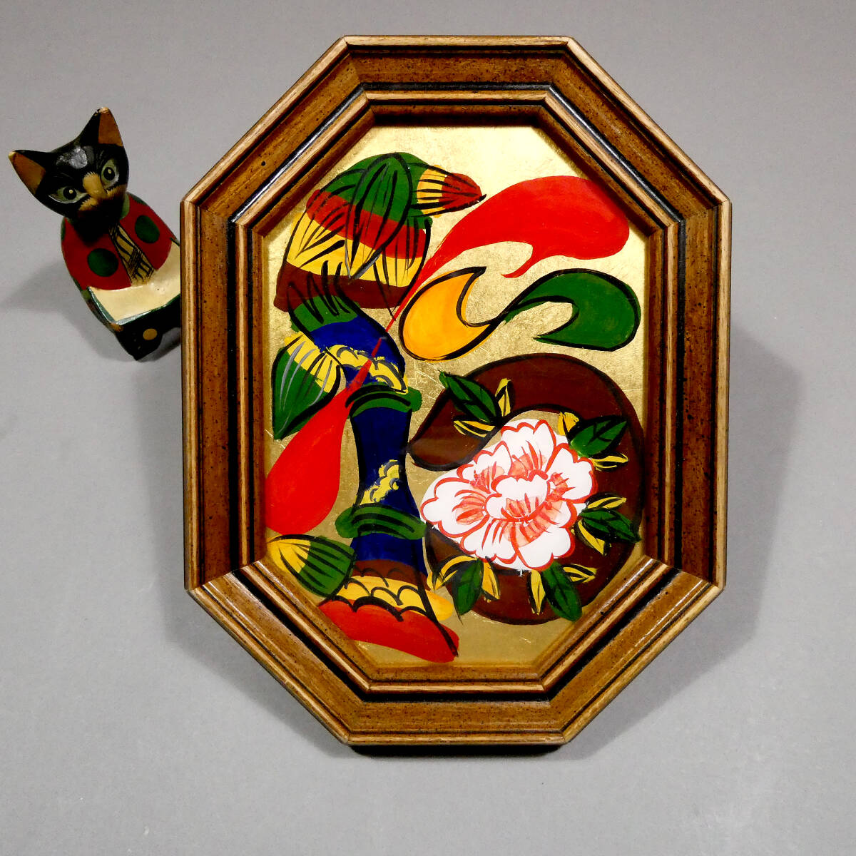 Yahoo!オークション -「芹沢銈介 ガラス絵」の落札相場・落札価格