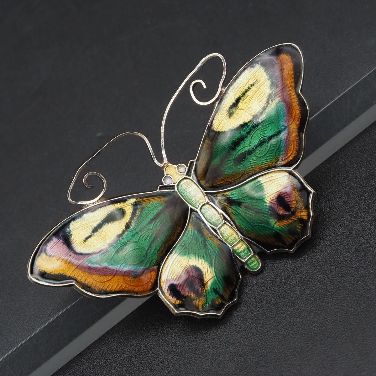 Yahoo!オークション -「david andersen」(シルバー) (ブローチ)の落札