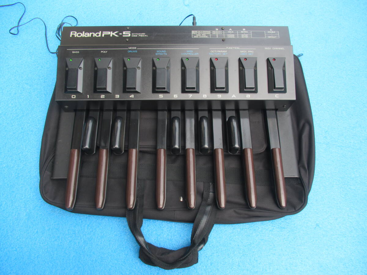 Yahoo!オークション -「roland pk-5」(MIDIキーボード、コントローラー