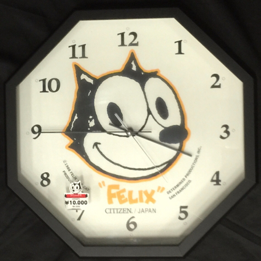 Yahoo!オークション -「felix the cat 時計」の落札相場・落札価格
