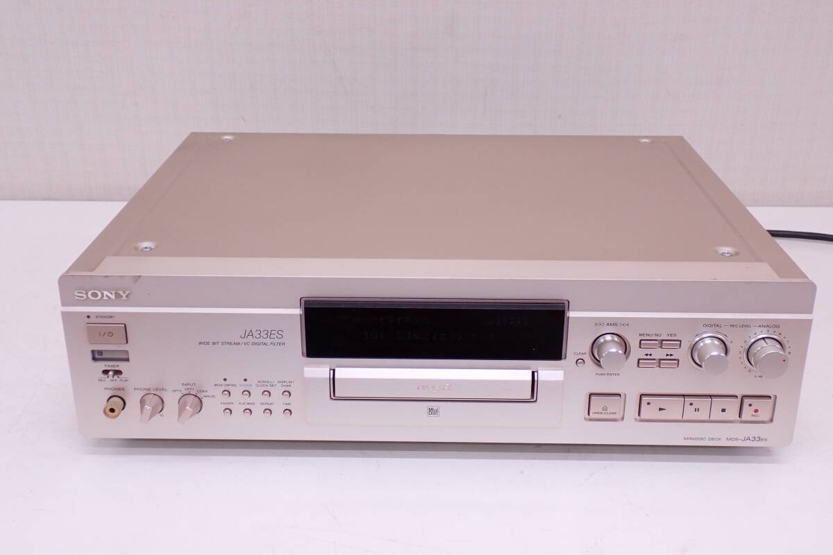 Yahoo!オークション -「sony mds-ja33es」(MDデッキ) (オーディオ機器