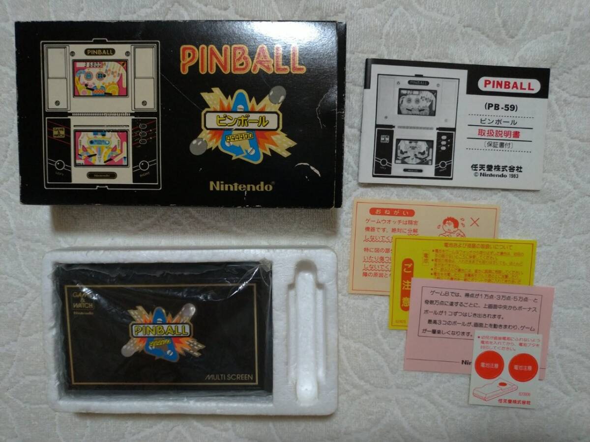 Yahoo!オークション -「ゲームウォッチ ピンボール」(テレビゲーム
