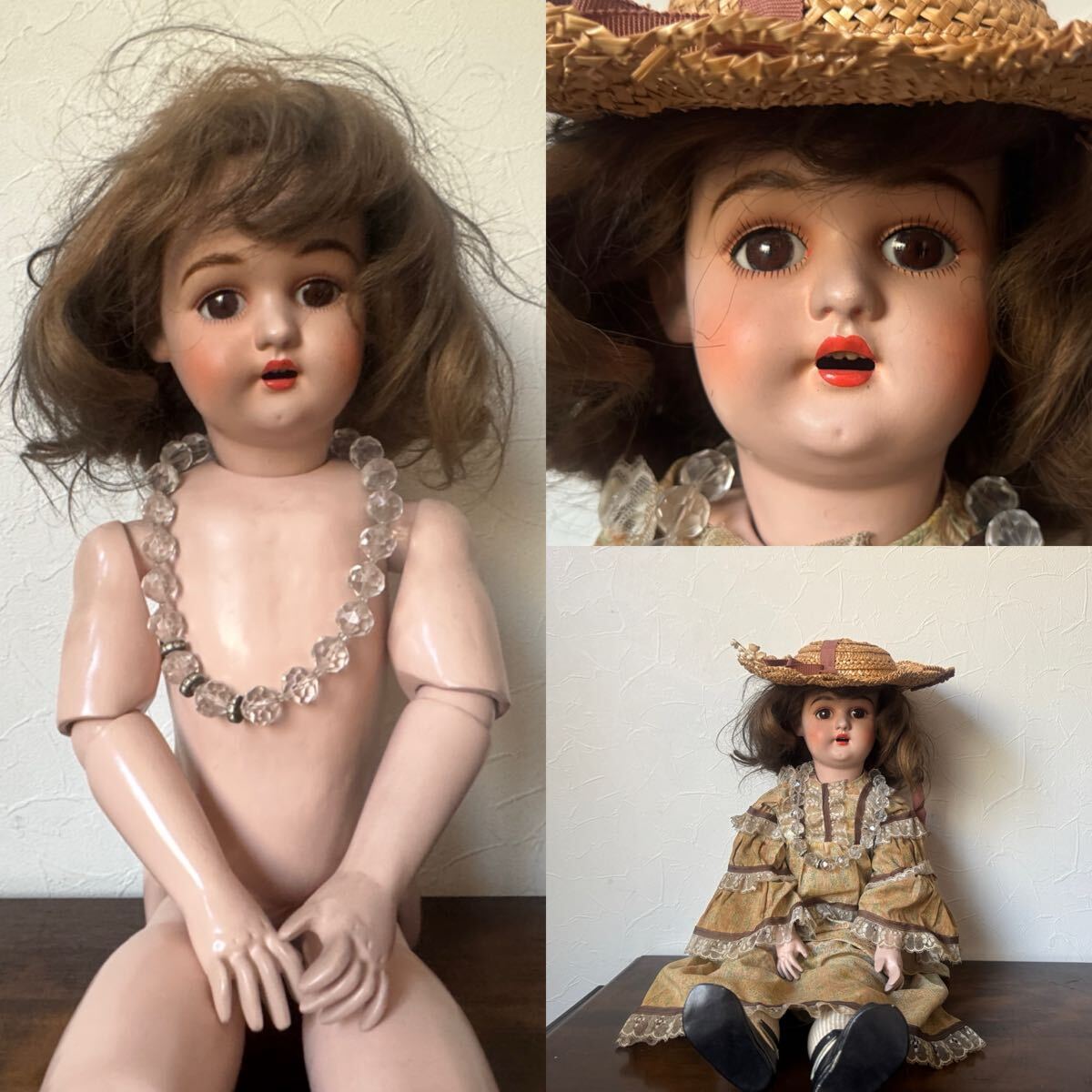 Yahoo!オークション -「オープン」(ビスクドール) (人形、キャラクター