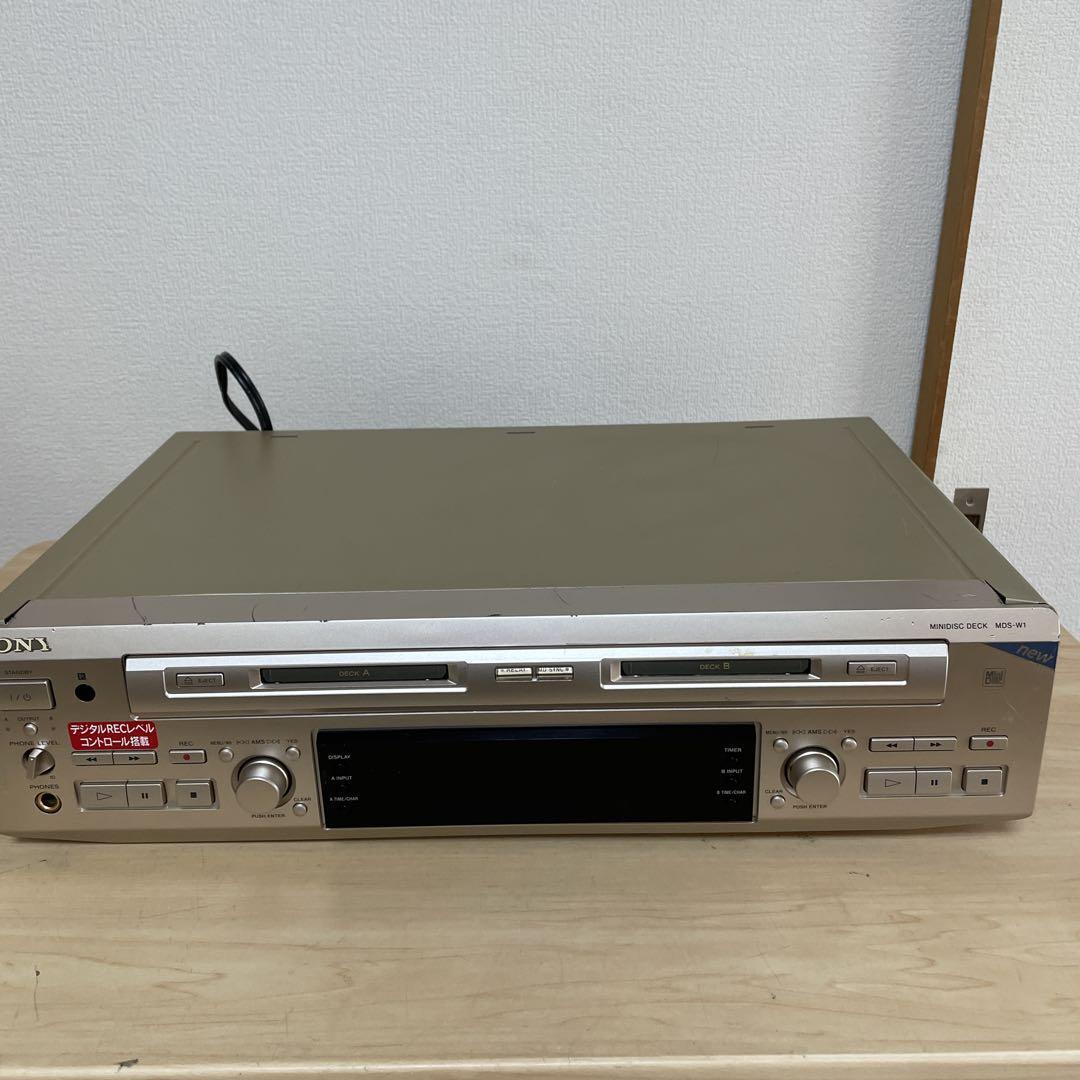 Yahoo!オークション -「sony mds w1」(MDデッキ) (オーディオ機器)の