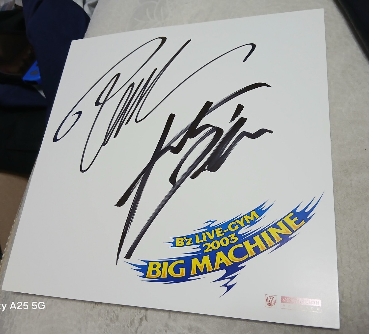 Yahoo!オークション -「b'z サイン色紙」の落札相場・落札価格