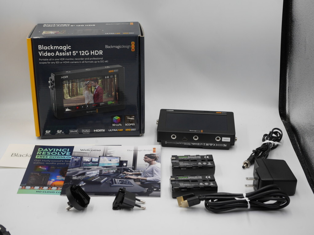 Yahoo!オークション -「blackmagic video assist 12g hdr」の落札相場