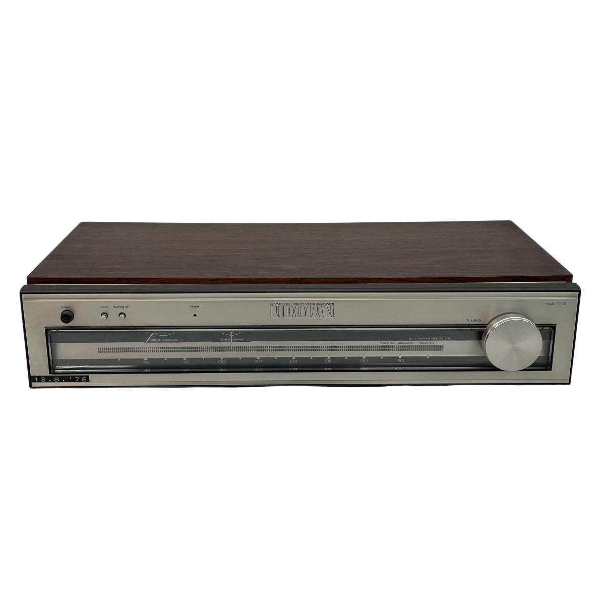 Yahoo!オークション -「luxman fmチューナー t-110」の落札相場・落札価格