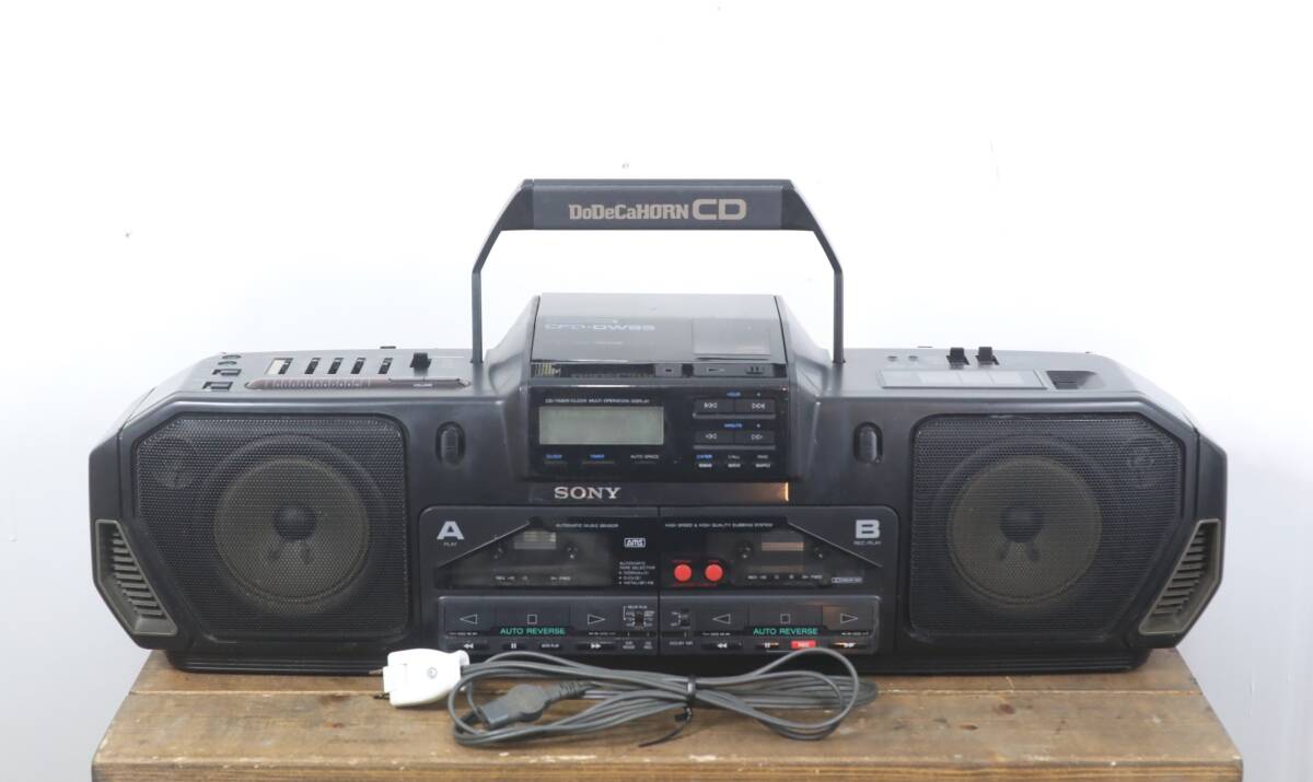 Yahoo!オークション -「sony cfd dw」(ラジカセ) (カセットデッキ)の
