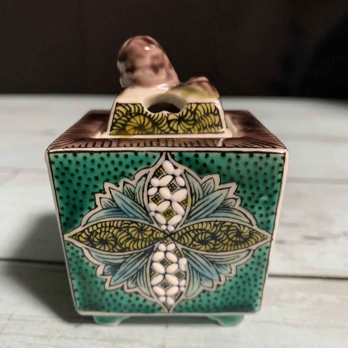 2026年最新】Yahoo!オークション -九谷焼 獅子(香炉、香合)の中古品