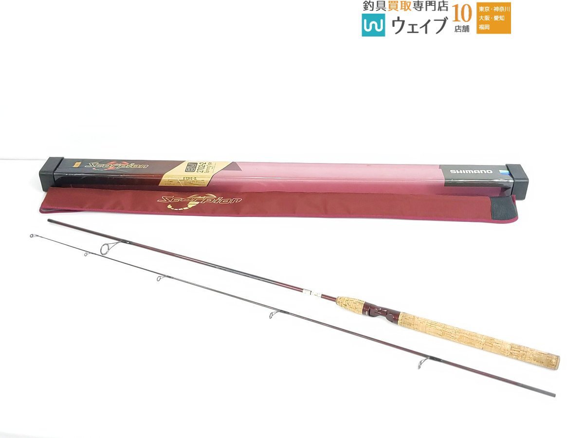 Yahoo!オークション -「shimano scorpion ev」(2ピーススピニング