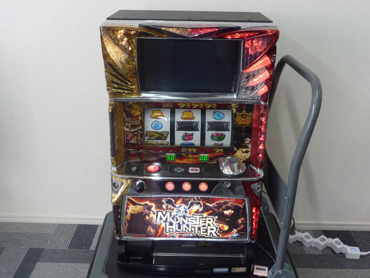 Yahoo!オークション -「スロット 実機 モンスターハンター」の落札相場