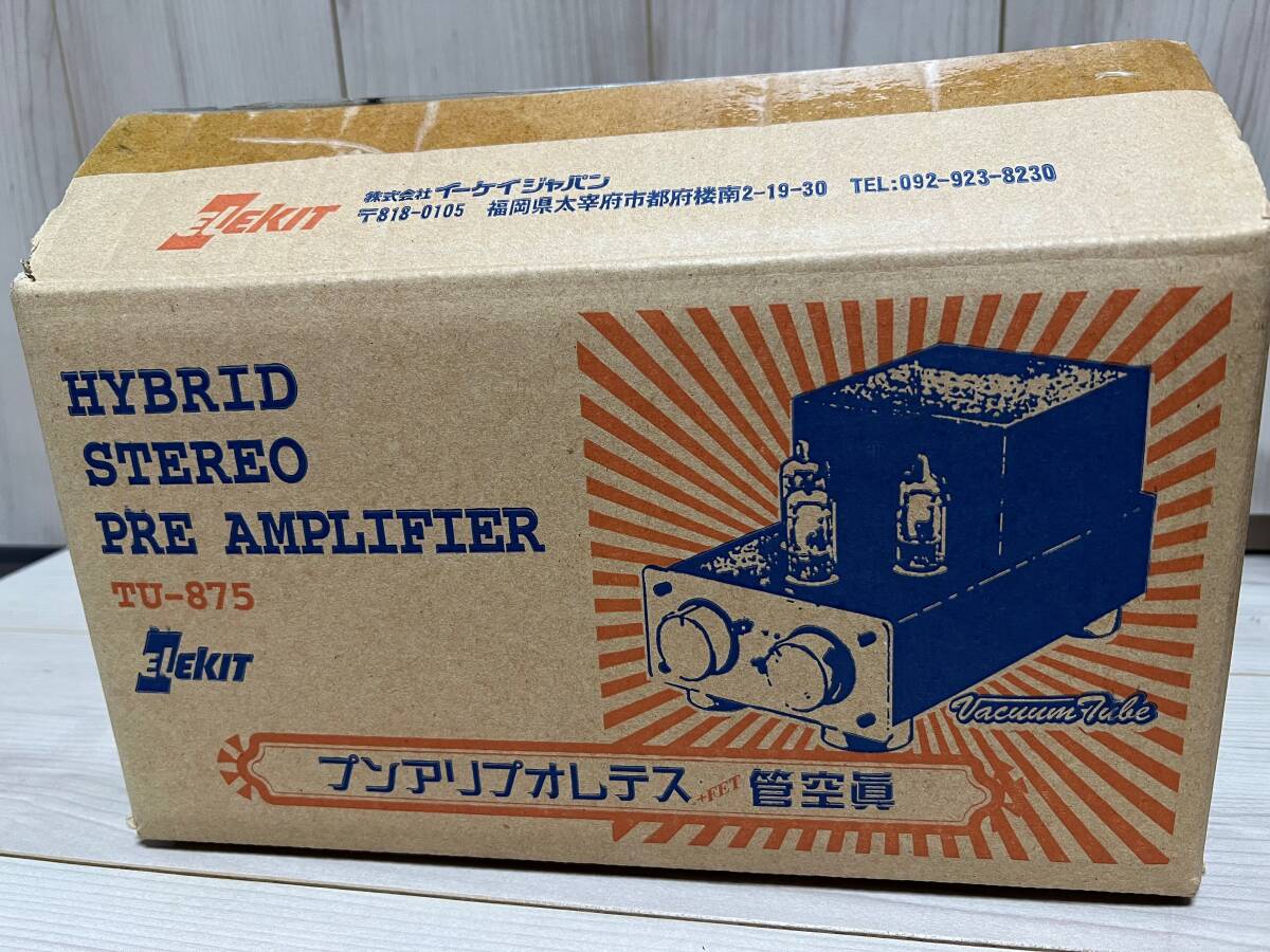 Yahoo!オークション -「elekit tu-875」(本体) (真空管アンプ)の落札