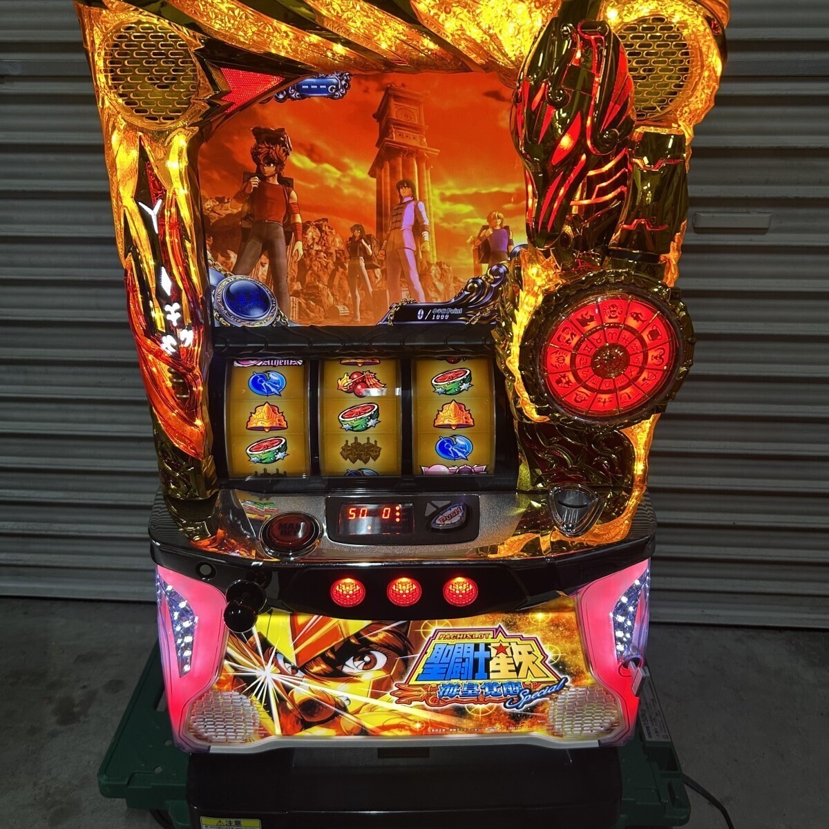 Yahoo!オークション -「聖闘士星矢」(パチスロ実機) (パチンコ