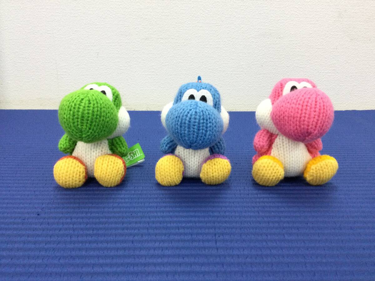 Yahoo!オークション -「amiibo あみぐるみヨッシー みずいろ」の落札