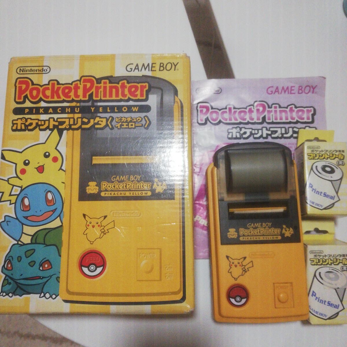 Yahoo!オークション -「ポケットプリンタ ピカチュウ」の落札相場