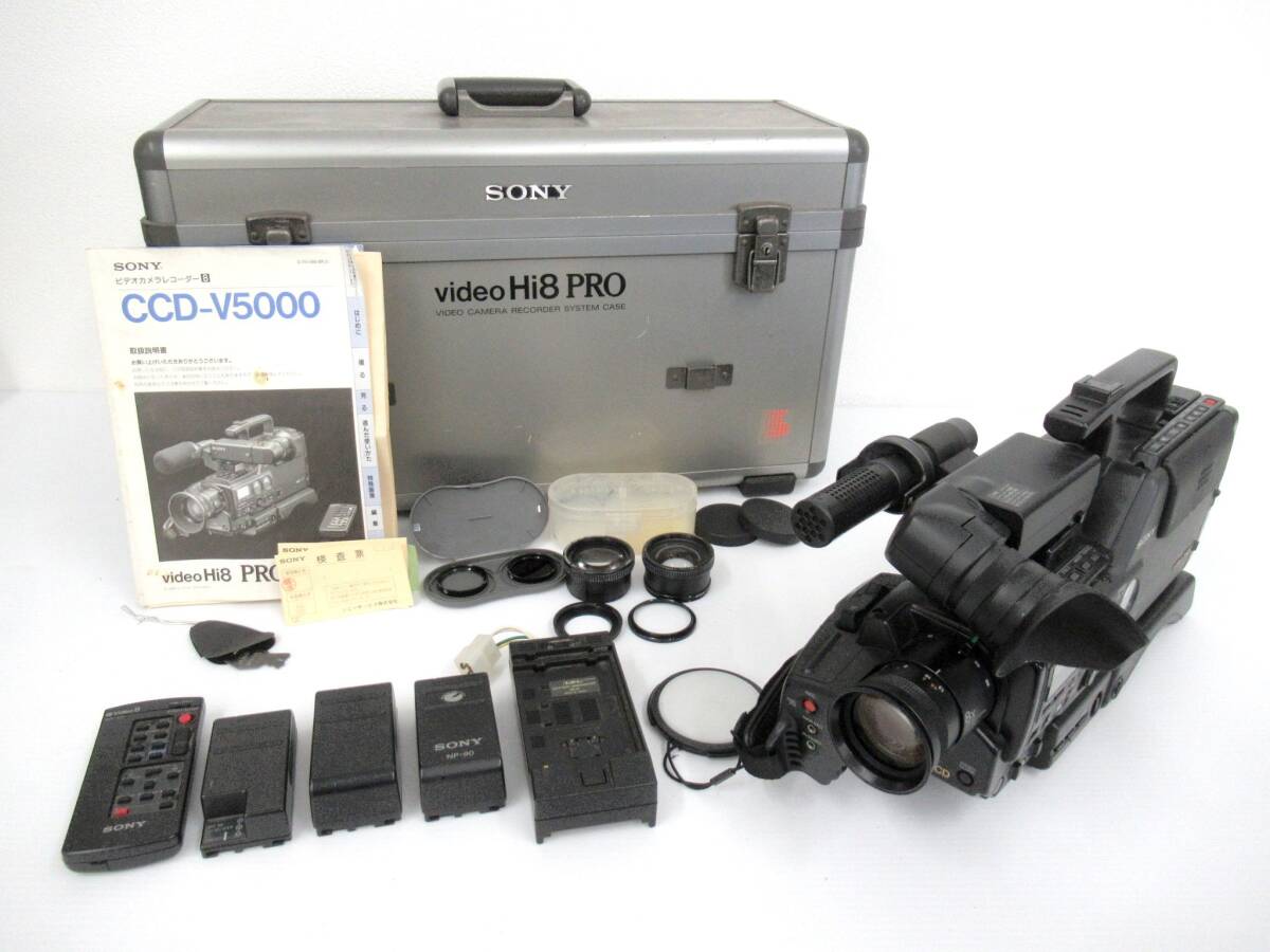 Yahoo!オークション -「ccd-v5000」(ビデオカメラ) (カメラ、光学機器