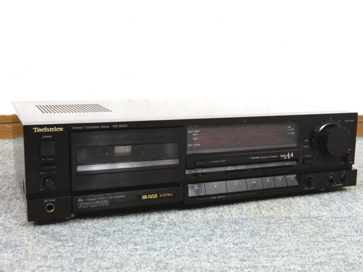 Yahoo!オークション -「テクニクス カセットデッキ rs-b905」(カセット