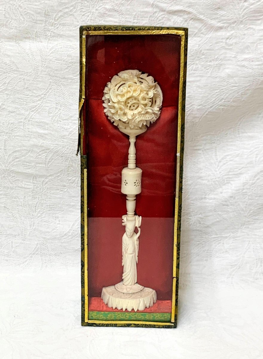 Yahoo!オークション -「象牙 天球」(東洋彫刻) (彫刻、オブジェ)の落札