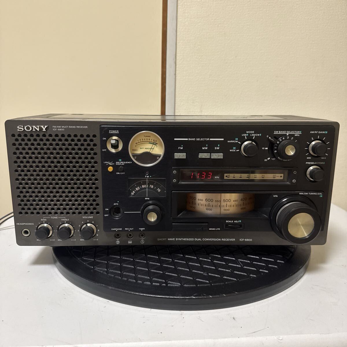 Yahoo!オークション -「sony icf-6800」の落札相場・落札価格