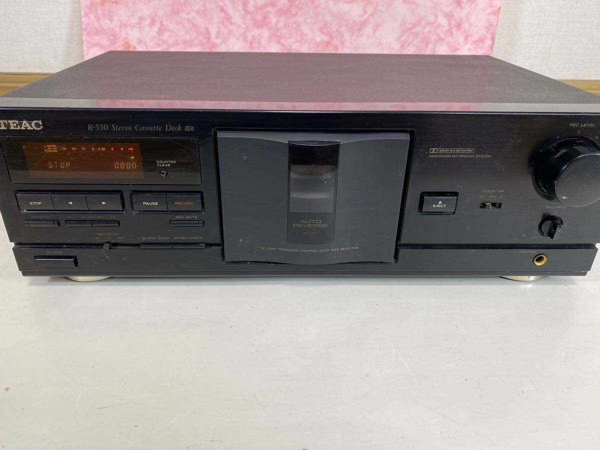 Yahoo!オークション -「teac r550」(カセットデッキ) (オーディオ機器