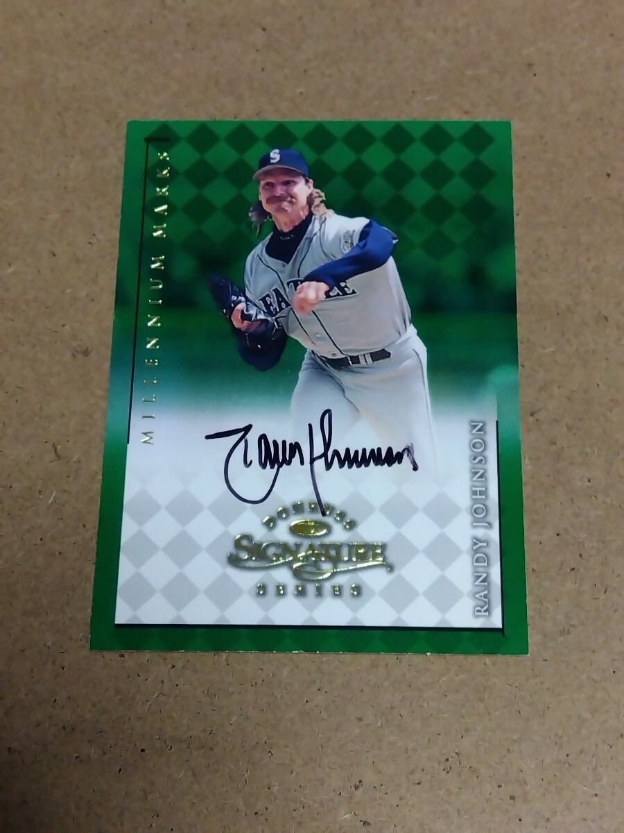 Yahoo!オークション -「ランディジョンソン サイン」の落札相場・落札価格