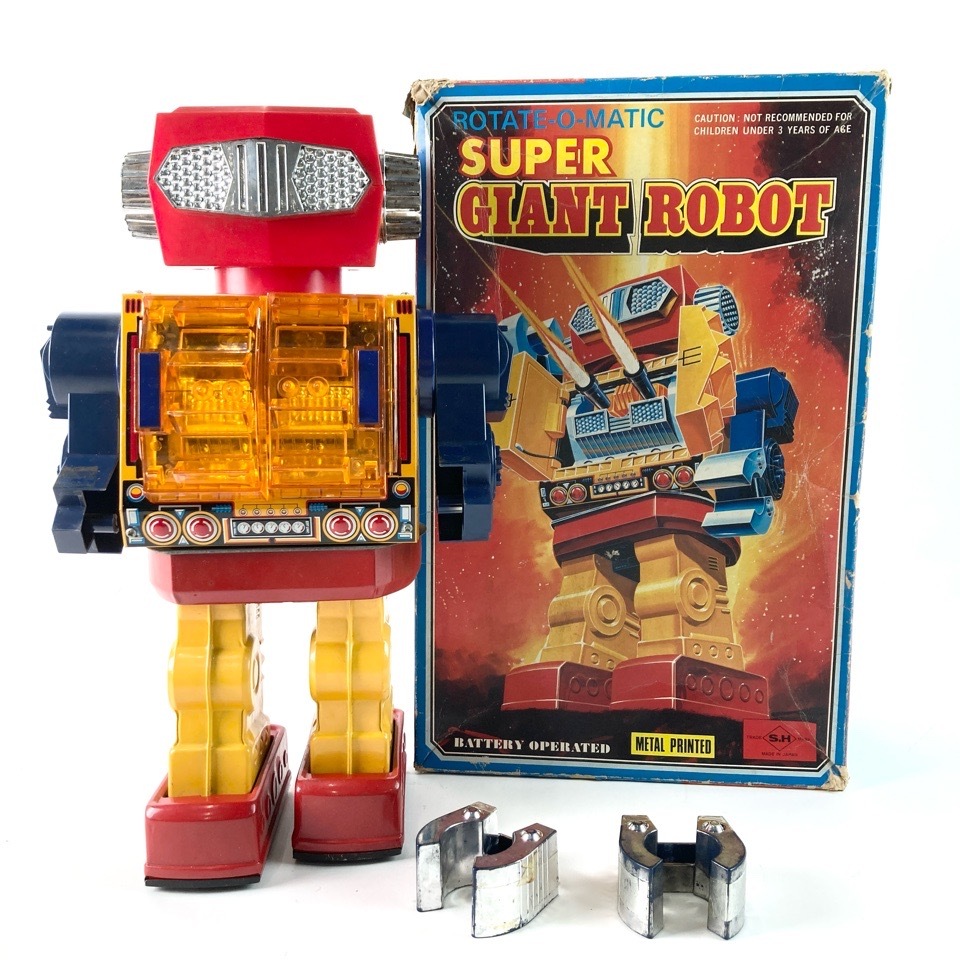 Yahoo!オークション -「(giant ジャイアント)」(ロボット) (ブリキ)の