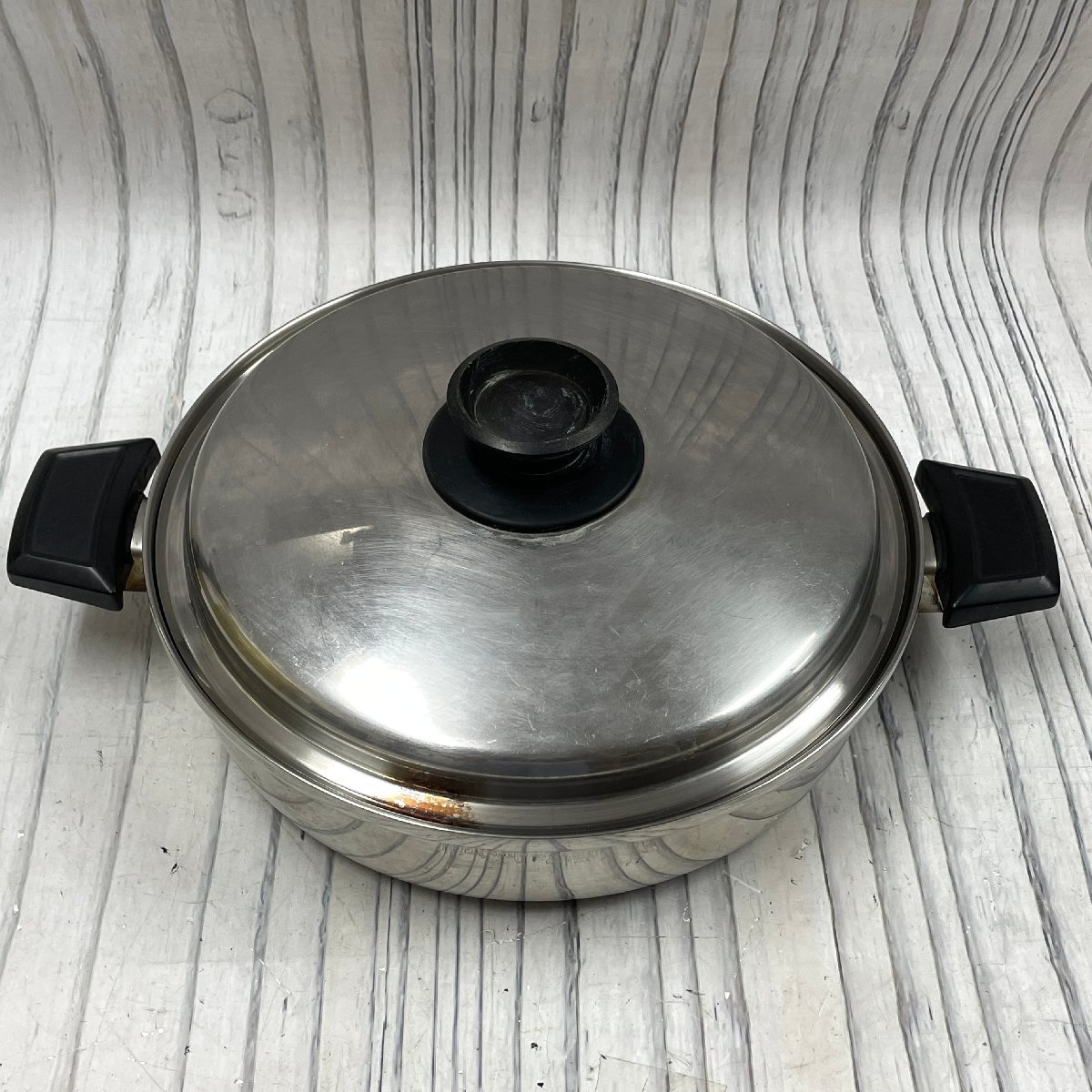 Yahoo!オークション -「ロイヤルクイーン 鍋」(両手鍋) (鍋)の落札相場