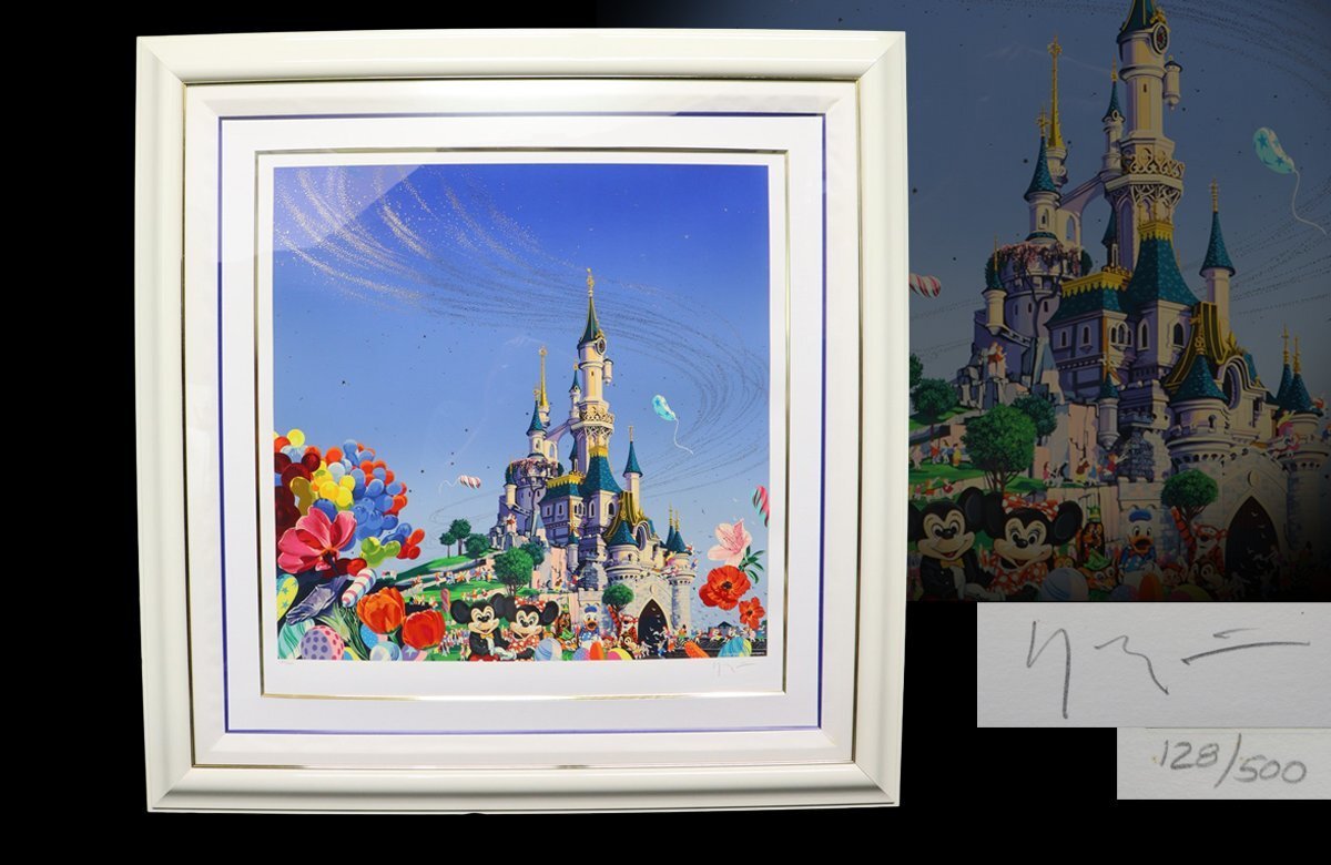 Yahoo!オークション -「ヒロヤマガタ シルクスクリーン ディズニー