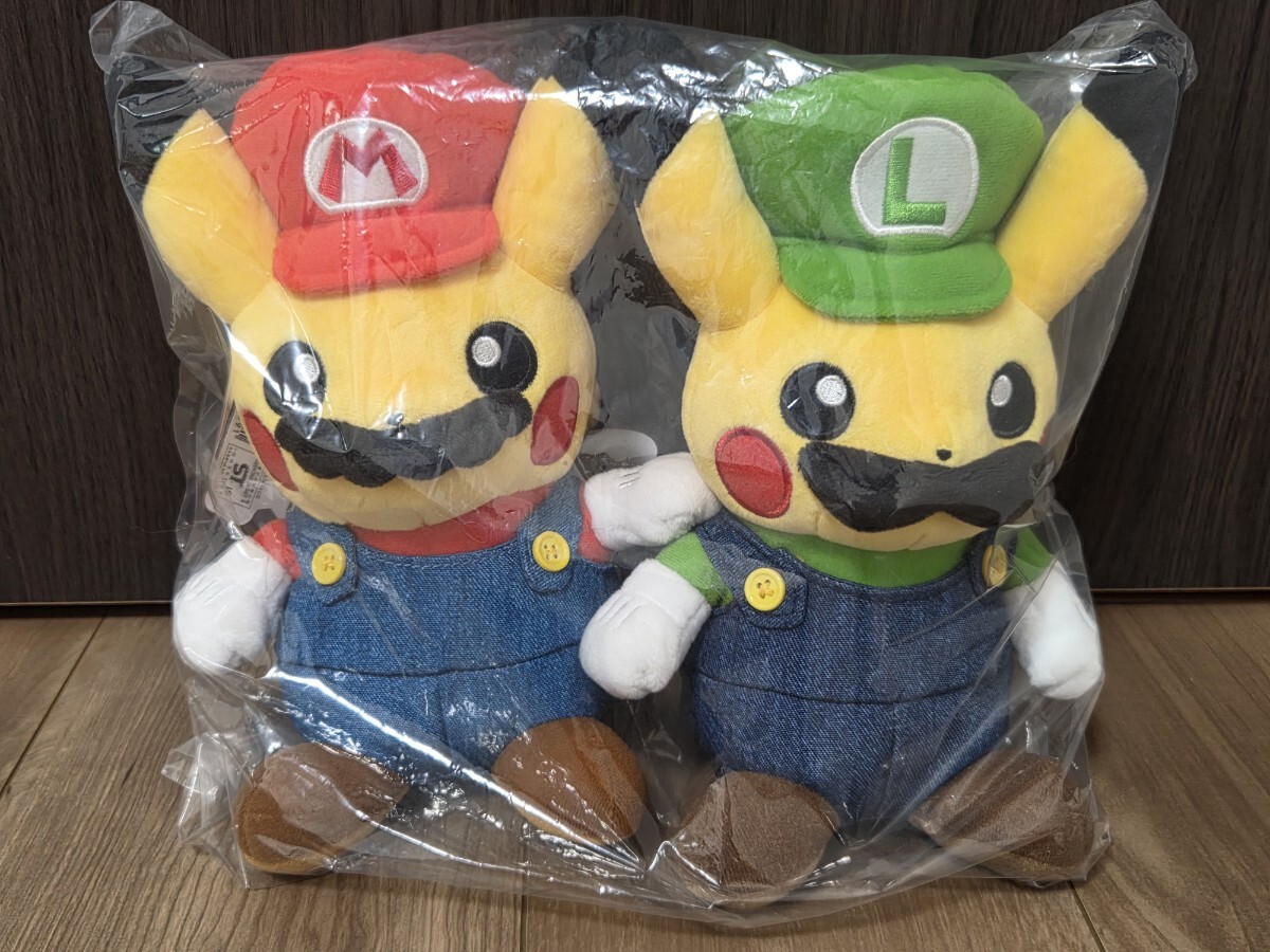 Yahoo!オークション -「マリオ ルイージ ピカチュウ」(ぬいぐるみ) の