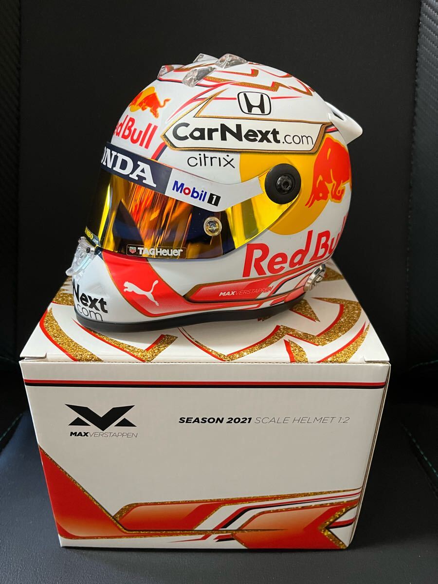 Yahoo!オークション -「フェルスタッペン 1／2 ヘルメット」(スポーツ