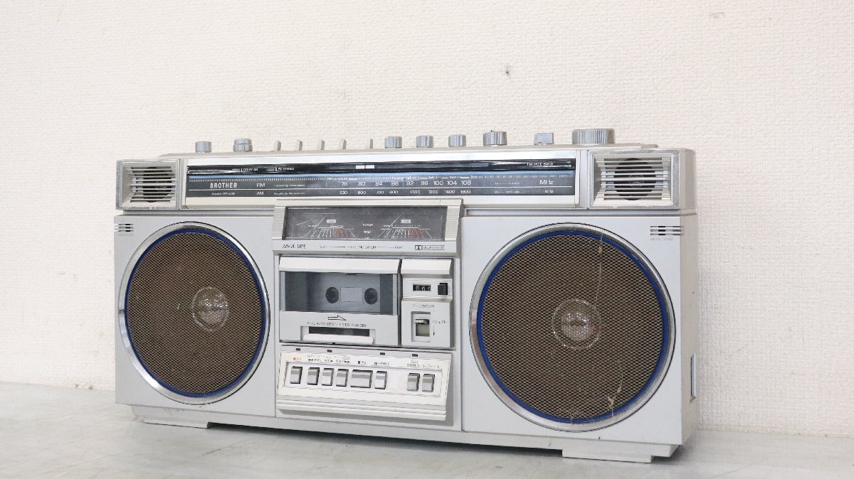 ブラザー☆BROTHER OT-448メタル対応ラジカセ☆ジャンク ブラザー