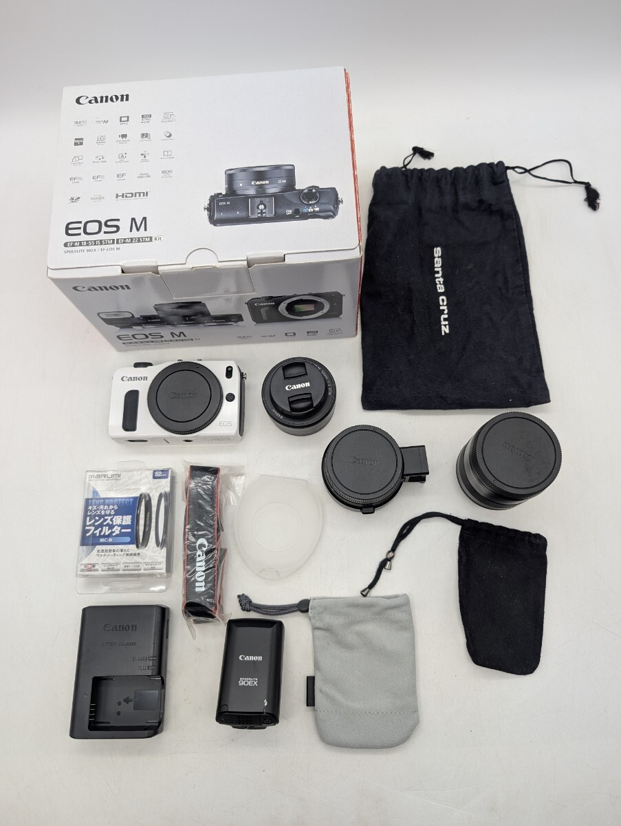 CANON EOS M ダブルレンズキット オークション比較 - 価格.com