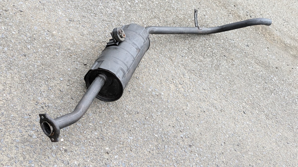 Yahoo!オークション -「ジムニー ja11純正」(純正品) (マフラー本体)の