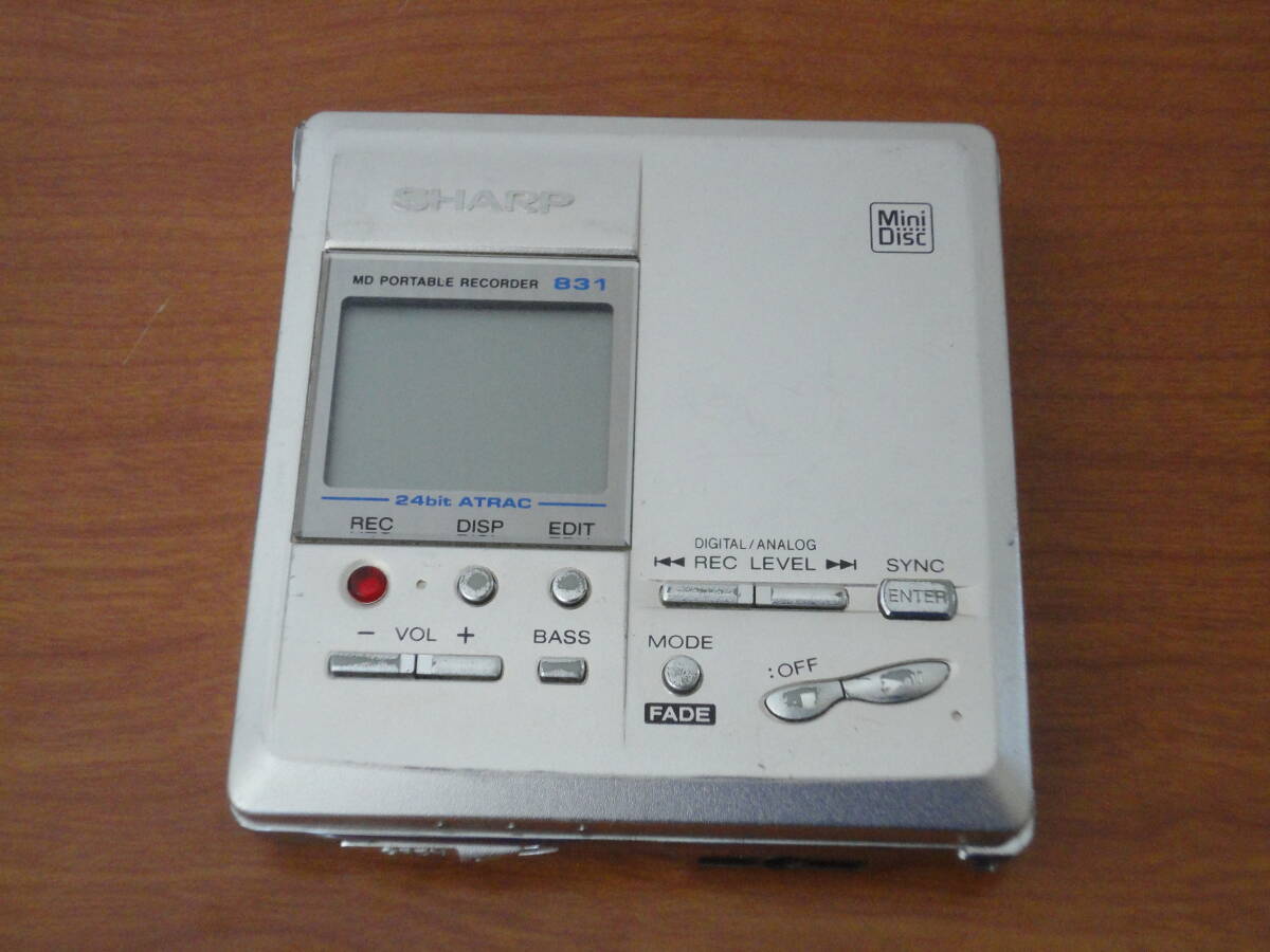 Yahoo!オークション -「sharp md-mt831」の落札相場・落札価格