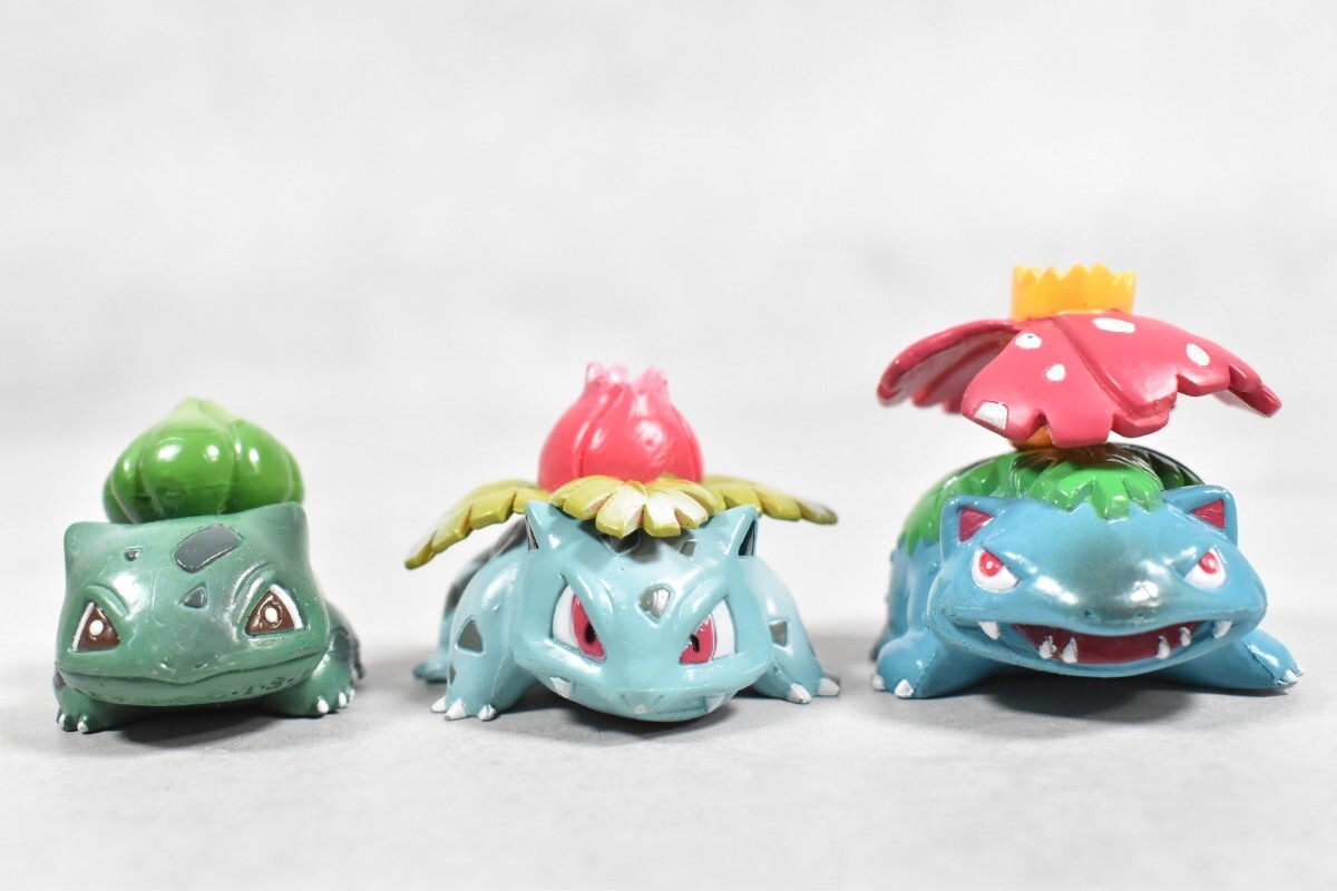 初期モンコレ ヒトカゲ、フシギダネ、フシギバナ フィギュアセット