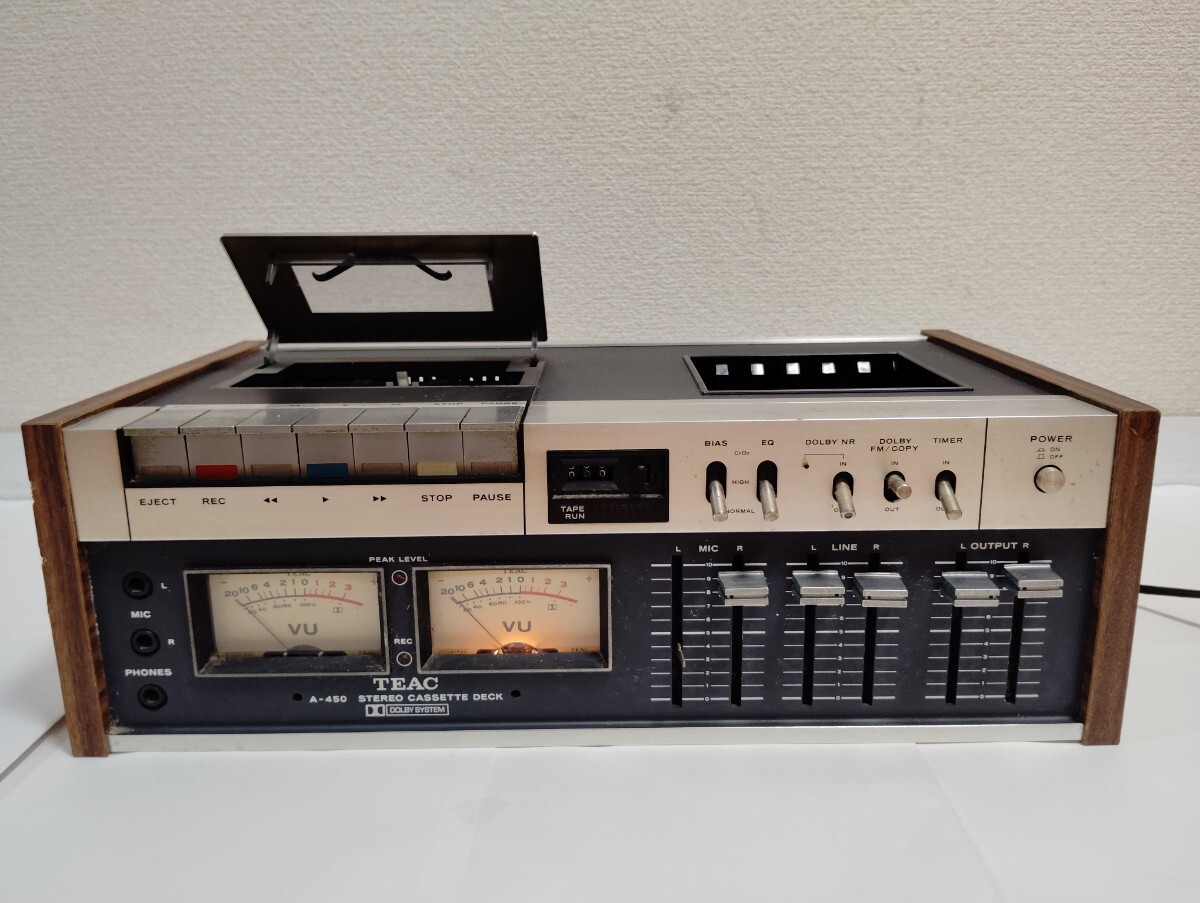Yahoo!オークション -「teac a-450」の落札相場・落札価格
