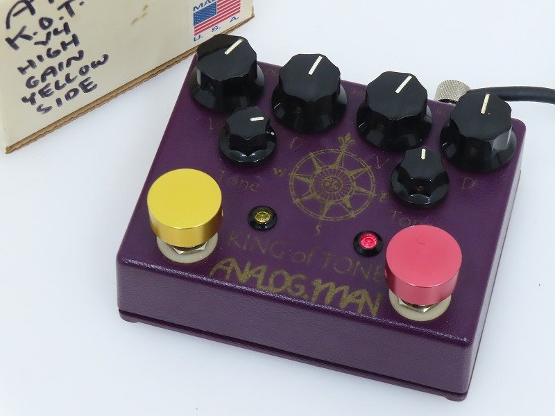 Yahoo!オークション -「analog.man king of tone」(オーバードライブ