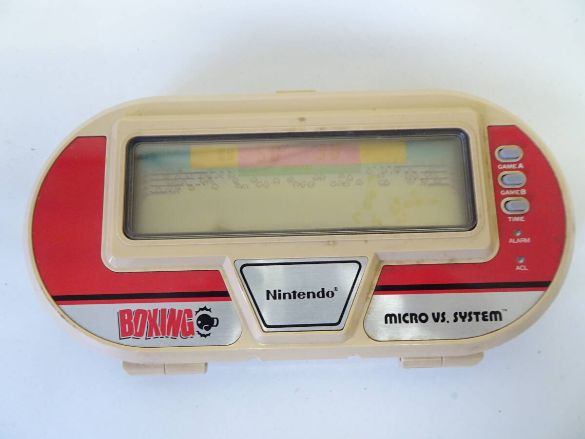 Yahoo!オークション -「ボクシングゲーム」(ゲームウォッチ) (携帯型