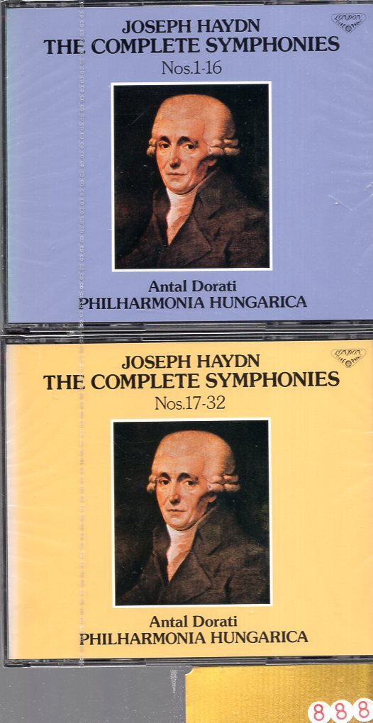 Yahoo!オークション -「ハイドン 交響曲全集 ドラティ」の落札相場