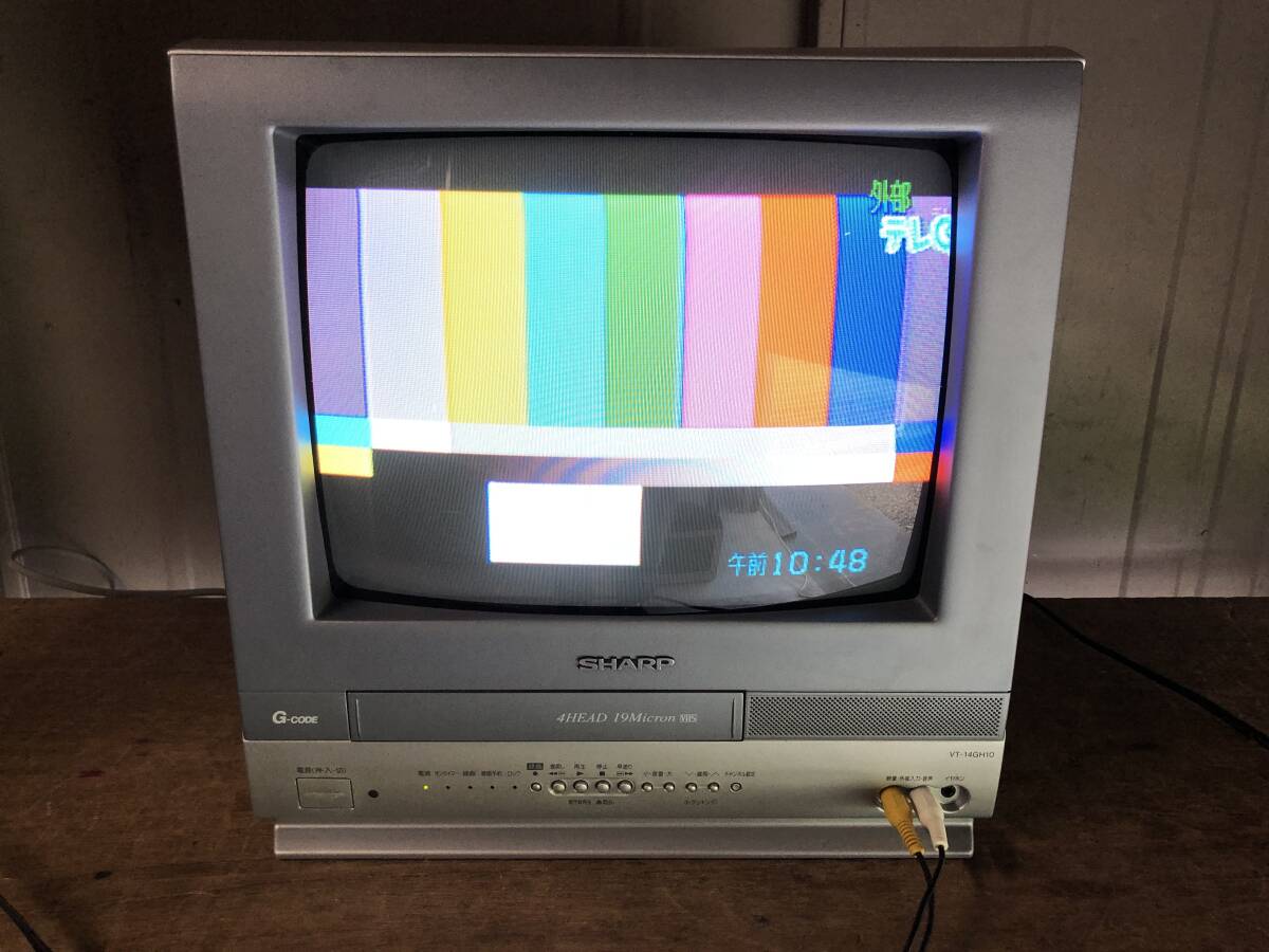 Yahoo!オークション -「14テレビデオ」(ビデオ内蔵型テレビ) (テレビ