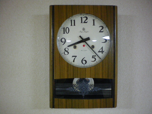 Yahoo!オークション -「柱時計 振り子 ゼンマイ 30日」の落札相場