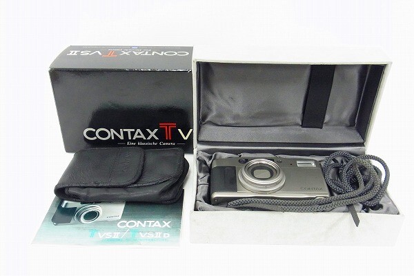 Yahoo!オークション -「contax tvs ii」(フィルムカメラ) (カメラ
